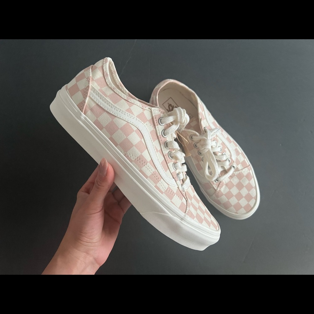 Eco Theory Checkerboard Old Skool Tapered Sneaker